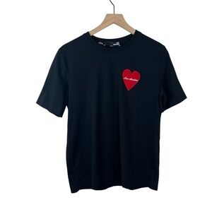 Love Moschino Embroidered Heart T-shirt